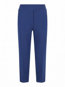 Broek met elastische band - Royaal Blauw