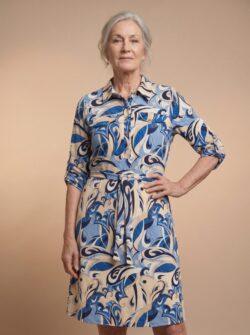 Kleed Met Kraag 3/4 mouw