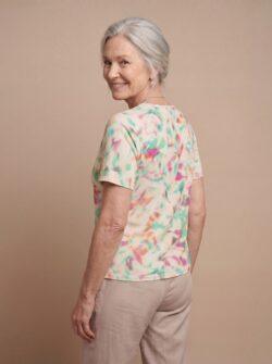 T Shirt viscose - Groen