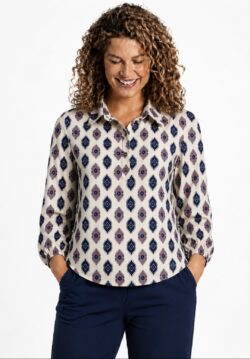 Polo 3/4 mouw - Rose